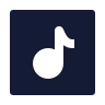 Music Note Square 01 icon preview