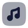Music Note Square 02 icon preview