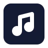 Music Note Square 02 icon preview