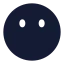 Mute icon with solid standard style