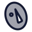 Mymind icon with duotone rounded style