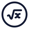 N Th Root Circle icon preview