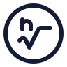 N Th Root Circle icon preview