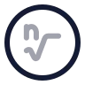 N Th Root Circle icon preview