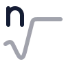 N Th Root icon preview
