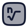 N Th Root Square icon preview