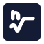 Nthrootsquare icon with solid standard style