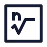 N Th Root Square icon preview