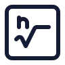 N Th Root Square icon preview