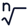 N Th Root icon preview