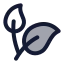 Naturalfood icon with duotone rounded style