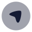Navigation icon with bulk rounded style