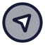 Navigation icon with duotone standard style