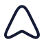Navigation icon with stroke rounded style