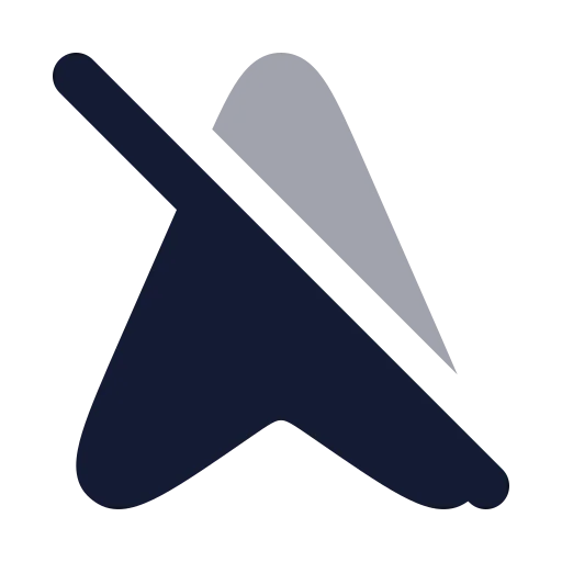 Navigation 2 Off Icon in Bulk Rounded style