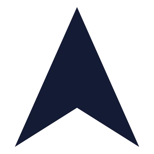 Navigation 2 Icon in Solid Sharp style