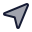 Navigation icon with duotone standard style