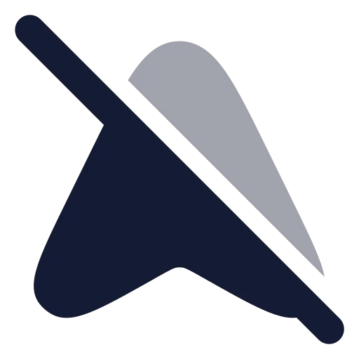 Navigation Off 01 Icon in Bulk Rounded style
