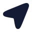 Navigation icon with solid rounded style