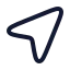 Navigation icon with stroke rounded style