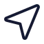 Navigation icon with stroke standard style