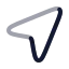 Navigation icon with twotone rounded style