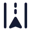 Navigator icon with solid standard style