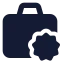 Newjob icon with solid standard style