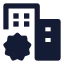 Newoffice icon with solid sharp style
