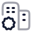 Newoffice icon with twotone rounded style