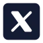 Newtwitterrectangle icon with solid standard style