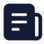 News icon with solid standard style