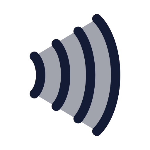 Nfc Icon in Duotone Rounded style