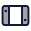 Nintendo icon with duotone standard style