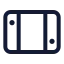 Nintendo icon with stroke standard style