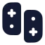Nintendoswitch icon with solid rounded style
