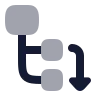Node Move Down icon preview