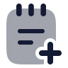 Note Add icon preview