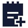 Note Add icon preview
