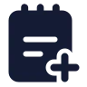 Note Add icon preview