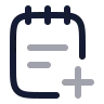 Note Add icon preview