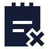 Note Remove icon preview