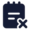 Note Remove icon preview