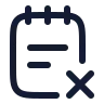 Note Remove icon preview
