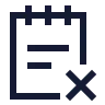 Note Remove icon preview