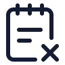 Note Remove icon preview