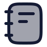 Notebook Text icon preview