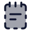 Notepadtextdashed icon with duotone standard style