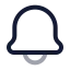 Notification icon with twotone rounded style