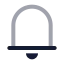 Notification icon with twotone rounded style